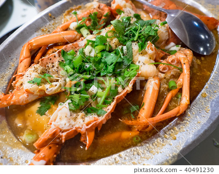 清蒸龍蝦 清蒸龍蝦 40491230