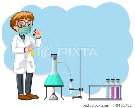 A Scientist Experiment in the Lab A Scientist Experiment in the Lab 40491792