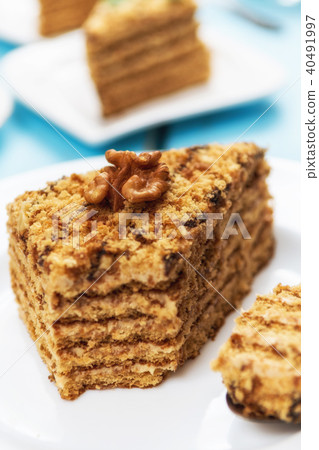 Dessert honey cake Dessert honey cake 40491997