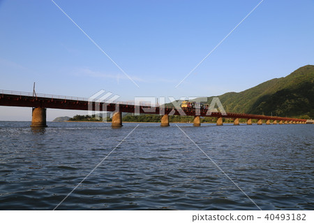 京都探戈鐵路(原北K近畿探戈鐵路)Yura River Bridge 京都探戈鐵路(原北K近畿探戈鐵路)Yura River Bridge 40493182