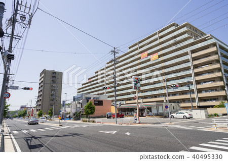 Around Aisoyama Station in Tenhaku-ku, Nagoya City Cityscape Toei Kohoku Intersection 40495330