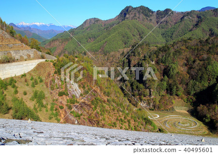 White dam Minami Aoki dam 40495601