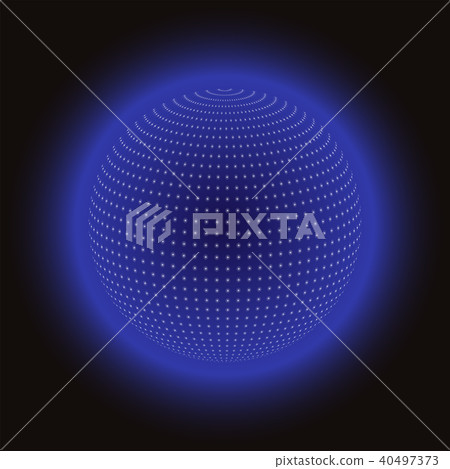 Abstract dark design in the form of a circle. Abstract dark design in the form of a circle. 40497373