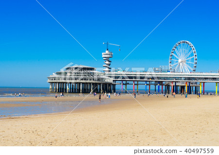 Scheveningen beach, The Hague Scheveningen beach, The Hague 40497559