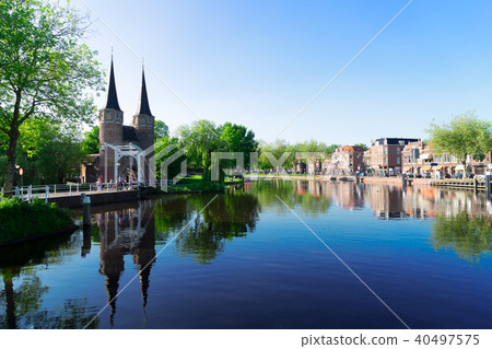 Oosrpoort gate in Delft, Netherlands 40497575