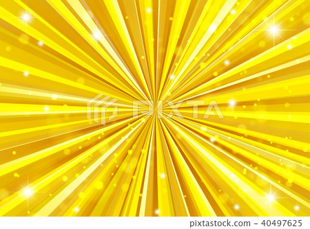 Golden radiation background 40497625