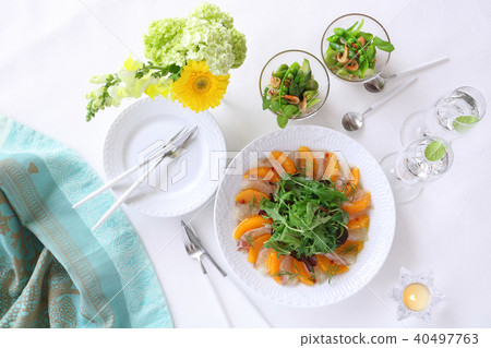 Carpaccio of Makoto and Orange 40497763