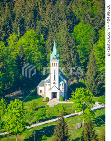 Church of St. Anthony of Padua in Bedrichov, Czech Republic Church of St. Anthony of Padua in Bedrichov, Czech Republic 40498026