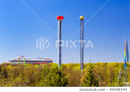 Amusement Park, Lakhta Center, Zenit Arena in SPb 40498544