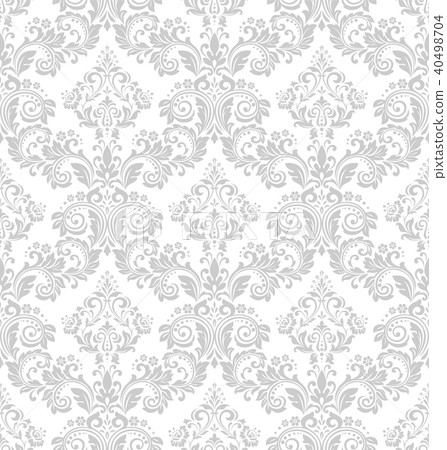 Wallpaper in the style of Baroque seamless vector Wallpaper in the style of Baroque seamless vector 40498704