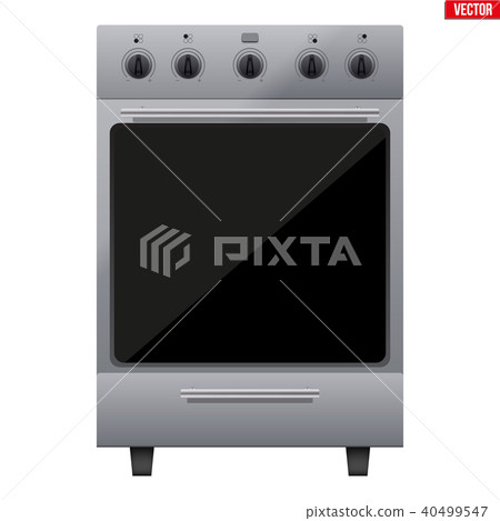 Classic Kitchen Stove Vector 40499547