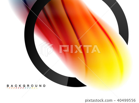 Swirl fluid flowing colors motion effect, holographic abstract background Swirl fluid flowing colors motion effect, holographic abstract background 40499556