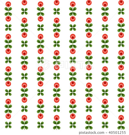 Scandinavian design Seamless floral pattern Scandinavian design Seamless floral pattern 40501255