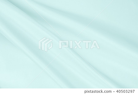 Smooth elegant blue silk or satin luxury cloth 40503297