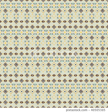 Geometric ethnic seamless pattern. Geometric ethnic seamless pattern. 40505385