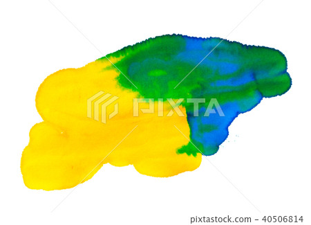 yellow and green paint spilled on a white sheet yellow and green paint spilled on a white sheet 40506814