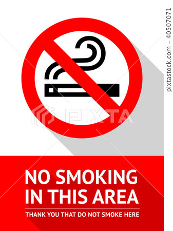 No smoking area No smoking area 40507071