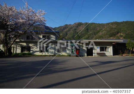 Ekawasaki Station and Sakura 40507357