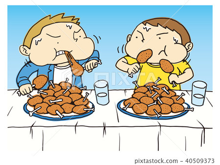 Eating battle Eating battle 40509373