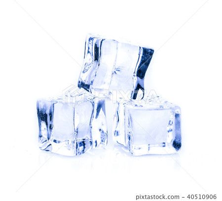 ice cube isolated on white background 40510906