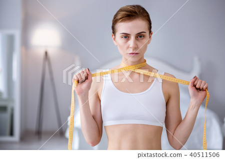 Sad depressed woman looking at you Sad depressed woman looking at you 40511506