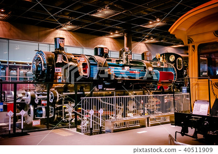Old trains railway museum of Omiya, Saitama, Japan Old trains railway museum of Omiya, Saitama, Japan 40511909