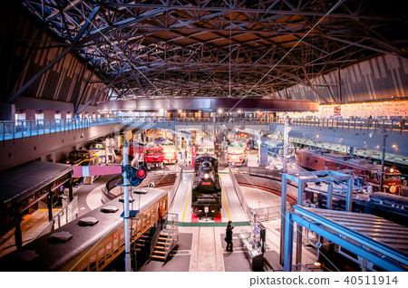 Old trains railway museum of Omiya, Saitama, Japan 40511914
