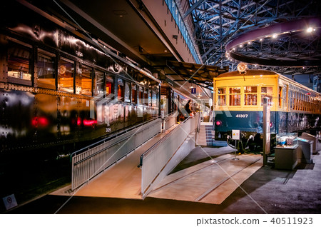 Old trains railway museum of Omiya, Saitama, Japan Old trains railway museum of Omiya, Saitama, Japan 40511923