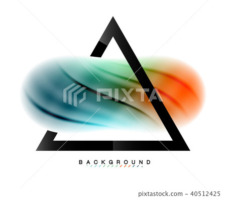 Swirl fluid flowing colors motion effect, holographic abstract background Swirl fluid flowing colors motion effect, holographic abstract background 40512425