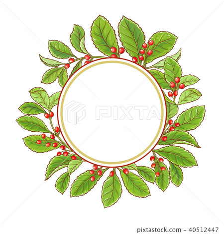 yerba mate vector frame 40512447