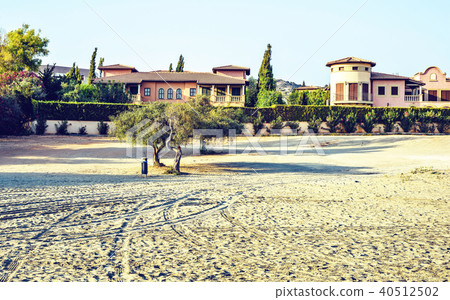Daylight view to buildings near beach Daylight view to buildings near beach 40512502