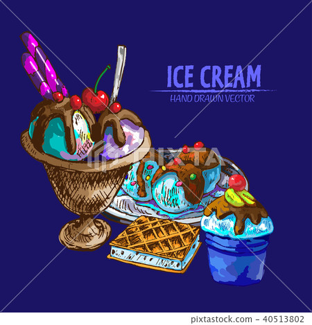 Digital vector detailed line art 40513802