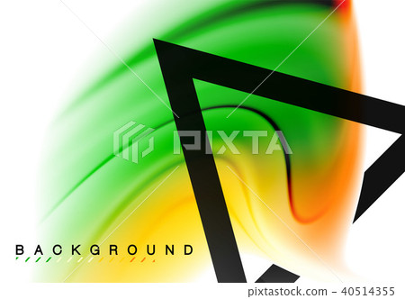 Swirl fluid flowing colors motion effect, holographic abstract background Swirl fluid flowing colors motion effect, holographic abstract background 40514355