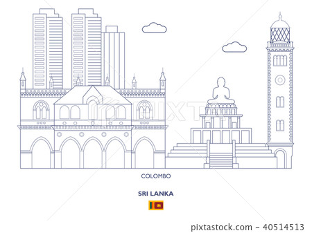 Colombo City Skyline, Sri Lanka Colombo City Skyline, Sri Lanka 40514513