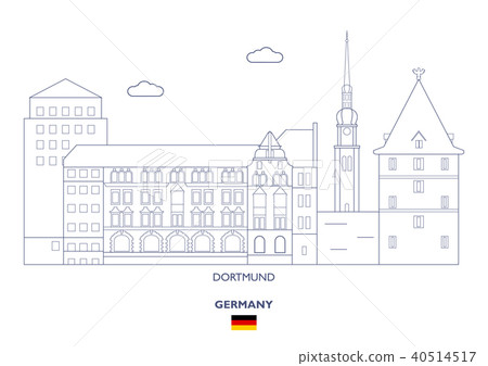 Dortmund City Skyline, Germany Dortmund City Skyline, Germany 40514517