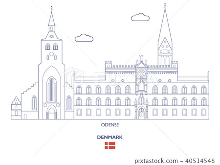 Odense City Skyline, Denmark Odense City Skyline, Denmark 40514548