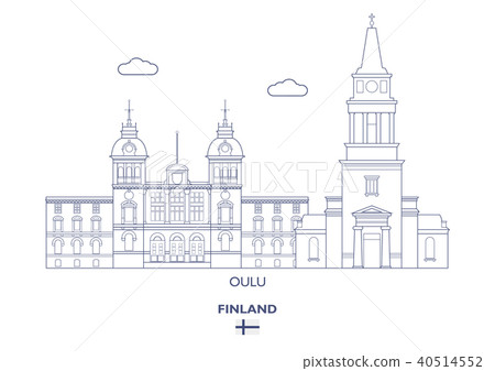 Oulu City Skyline, Finland 40514552