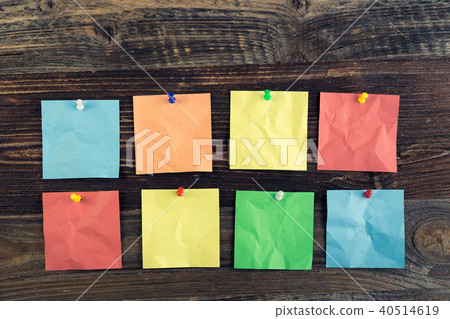 Stick notes. Stick notes. 40514619
