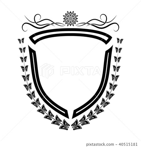 The vector heraldic shield. 40515181