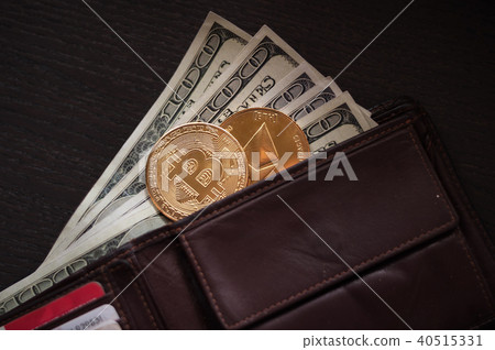 dollars, bitcoin and ether 40515331