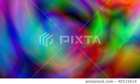 stylized water waves, ripples, vector 40515614