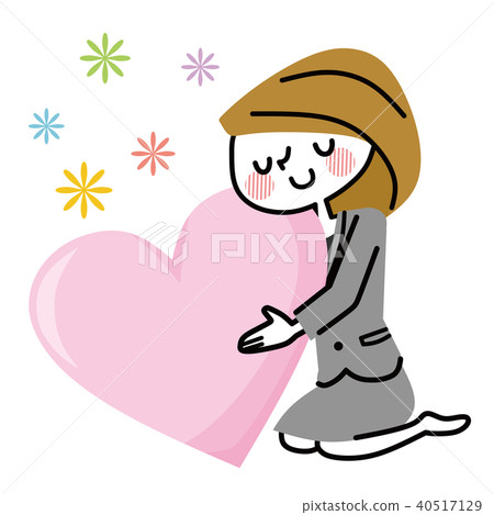 Feeling kindness caring business woman 40517129