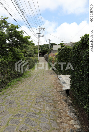 Okinawa Naha Kinjocho Cobbled Road Okinawa Naha Kinjocho Cobbled Road 40519709
