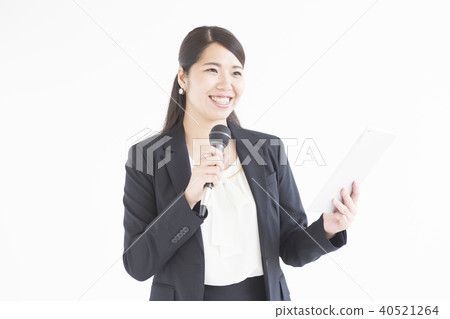 有話筒的女商人 40521264