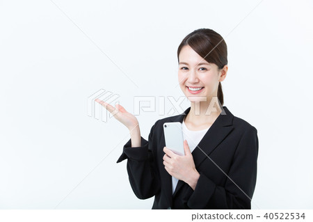 女商人(智能手機) 女商人(智能手機) 40522534