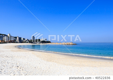 Shirahama Hama Wakayama縣在清晨 40522836