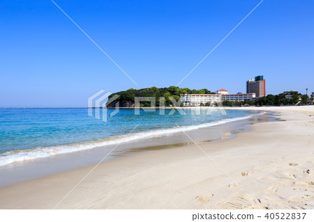 Shirahama Hama Wakayama縣在清晨 40522837