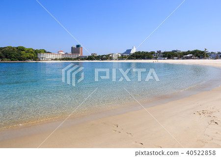 Shirahama Hama Wakayama縣在清晨 40522858