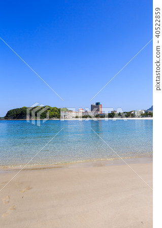 Shirahama Hama Wakayama縣在清晨 40522859