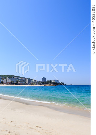 Shirahama Hama Wakayama Prefecture in the early morning 40522883